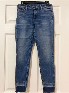 Lucky Brand Washed Blue Ankle Skinny Jeans